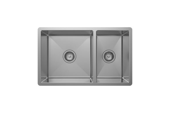 ARRSS735 Arraso 735 One And Half Double Bowl Brushed Stainless Steel Sink