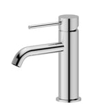 Monika Curved Outlet Basin Mixer Chrome