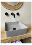 Newform Rounded Square Concrete Vessel Basin