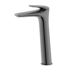 Betina Tall Vessel Basin Mixer Gun Metal Grey