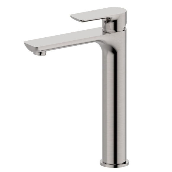 Lilli Tall Vessel Basin Mixer Brushed Nickel