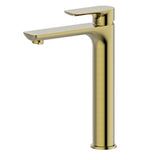 Lilli Tall Vessel Basin Mixer Brushed Gold