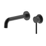 Monika Wall Basin Bath Mixer Set Matte Black