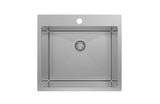 SSTRATL45 Trabia 45L Utility Sink With Tap Landing