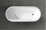 SY-882-150 Traditional 1500mm Narrow Freestanding Acrylic Bath