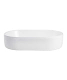 Aurora 530 Above Counter Vessel Basin Gloss White