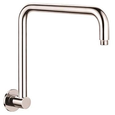 Round High Rise Shower Arm - Timeless Bathroom Supplies