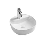 Zita Above Counter Basin Gloss White - Timeless Bathroom Supplies